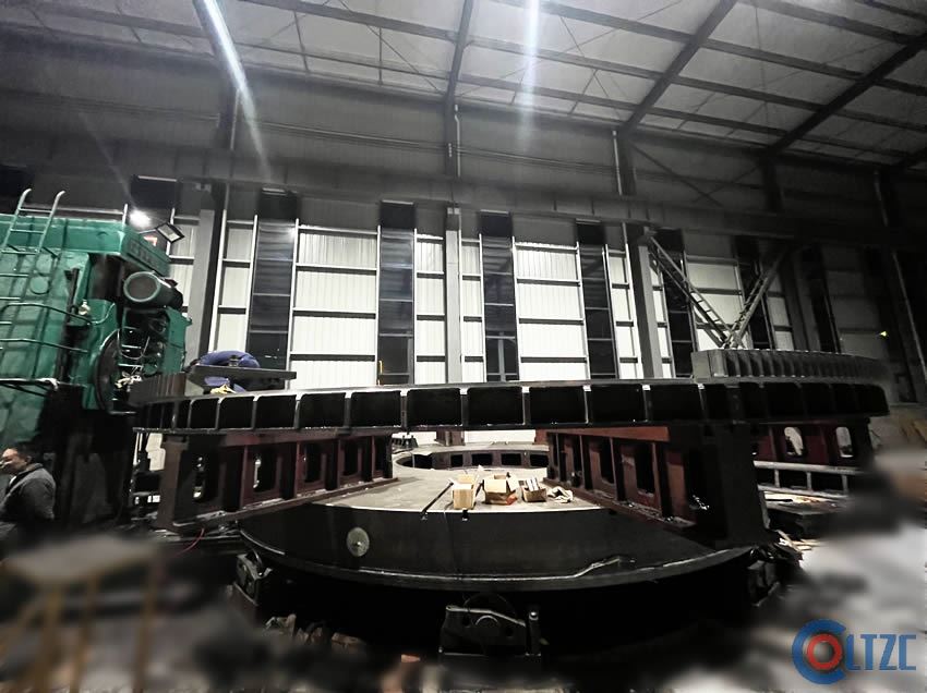 洛阳洛特轴承轴承科技有限公司的十米高精度轴承分段齿圈精加工业务